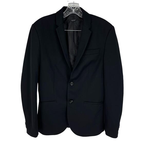 Zara Black Suit Jacket Blazer Women's Size Small - Picture 10 of 10